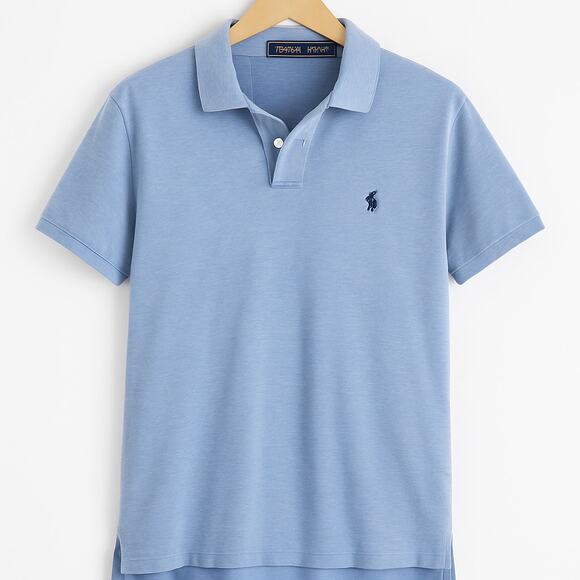 Ralph Lauren Other - Polo Ralph Lauren Classic Fit Polo Shirt Light Blue Heather L